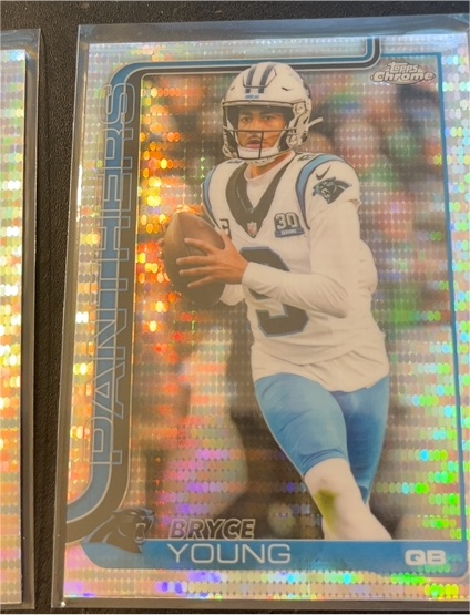 2025 Topps Chrome #40 Bryce Young — front