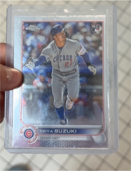 2022 Topps Chrome Update Series #USC115 Seiya Suzuki — front