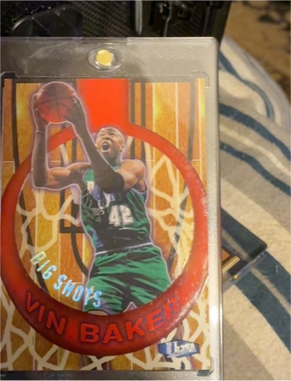 1997-98 Fleer Ultra Big Shots #15BS Vin Baker — front