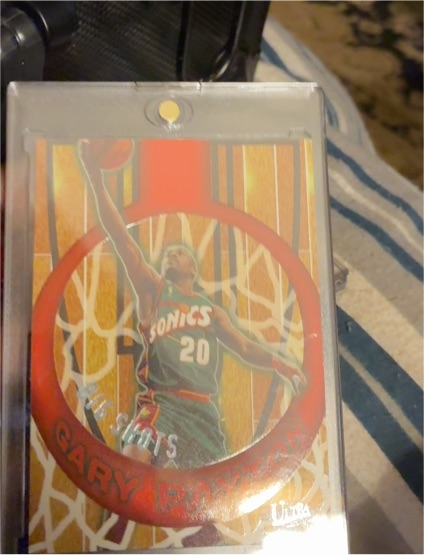 1997-98 Fleer Ultra Big Shots #9BS Gary Payton — front