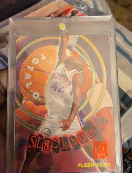 1995-96 Fleer Total O Hot Packs #10 Jerry Stackhouse — front