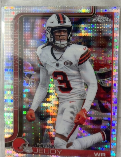 2025 Topps Chrome #68 Jerry Jeudy — front