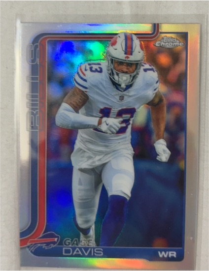 2025 Topps Chrome #142 Gabe Davis — front