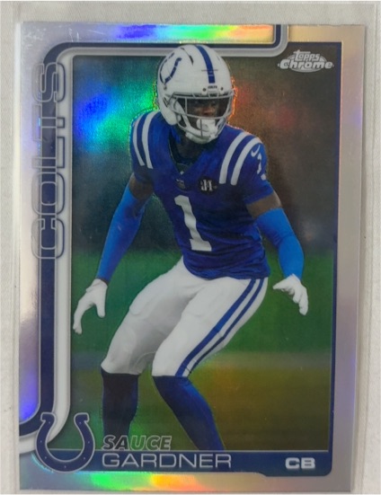 2025 Topps Chrome #242 Sauce Gardner — front