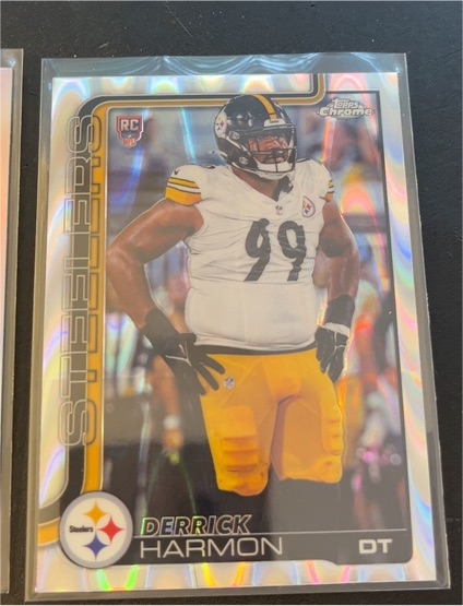 2025 Topps Chrome #361 Derrick Harmon — front