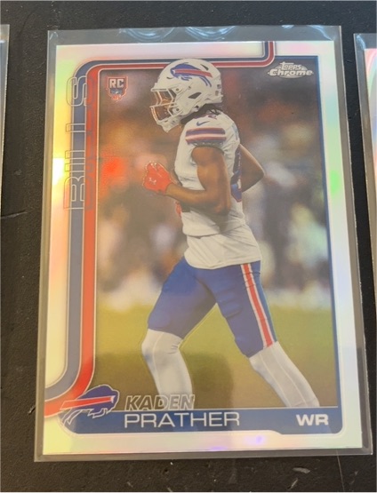 2025 Topps Chrome #394 Kaden Prather — front