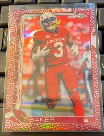 2025 Topps Chrome #8 Budda Baker — front