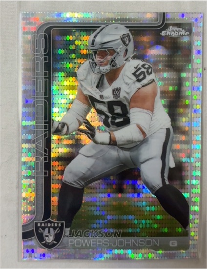 2025 Topps Chrome #177 Jackson Powers-Johnson — front