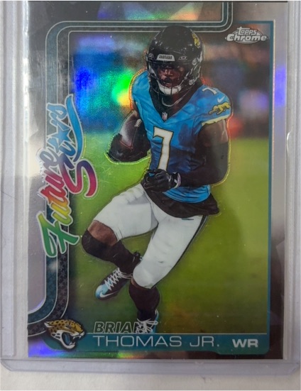 2025 Topps Chrome Future Stars #FS-4 Brian Thomas Jr. — front