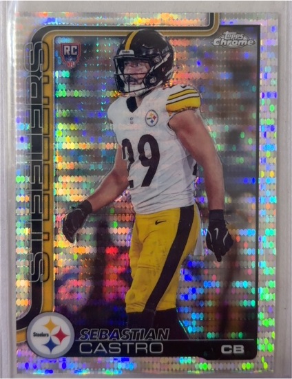 2025 Topps Chrome #370 Sebastian Castro — front