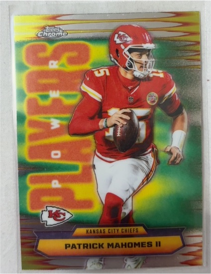2025 Topps Chrome #PP-6 Patrick Mahomes II Power Players — front