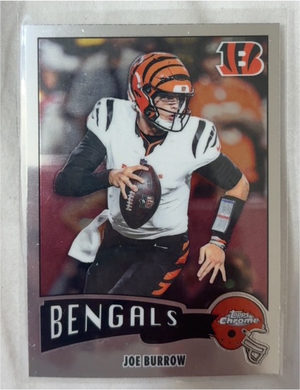 2025 Topps Chrome #1975-7 Joe Burrow Cincinnati Bengals — front