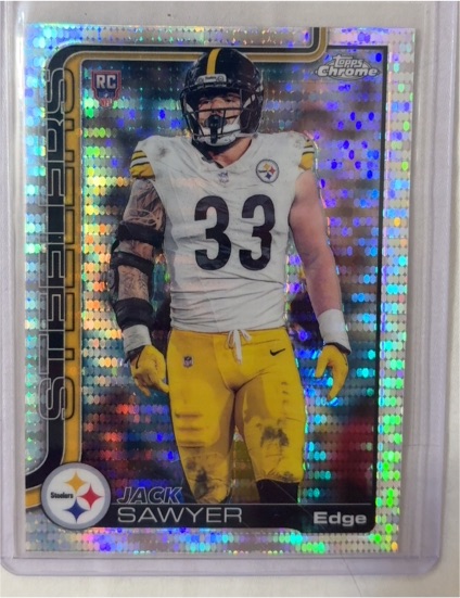 2025 Topps Chrome #357 Jack Sawyer — front