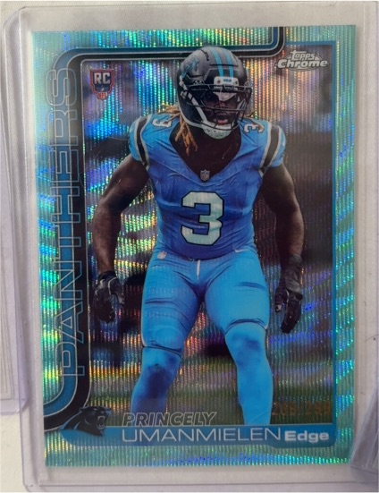 2025 Topps Chrome #377 Princely Umanmielen — front