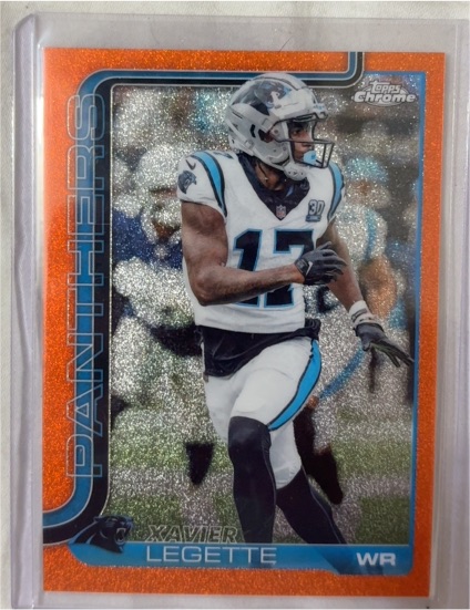 2025 Topps Chrome #38 Xavier Legette — front