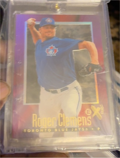 1997 SkyBox E-X2000 #49 Roger Clemens — front