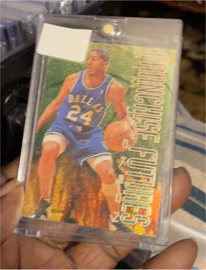 1995-96 Fleer Franchise Futures #3 Jim Jackson — front