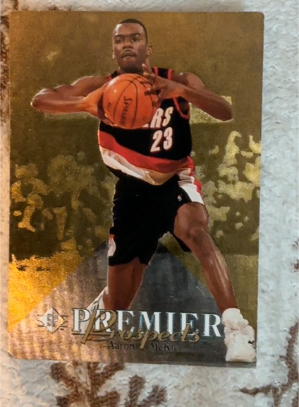 1994-95 SP Premier Prospects #16 Aaron McKie — front
