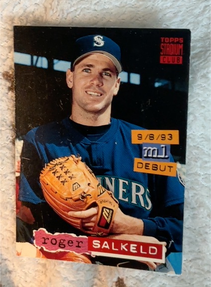 1994 Topps Stadium Club #495 Roger Salkeld — front