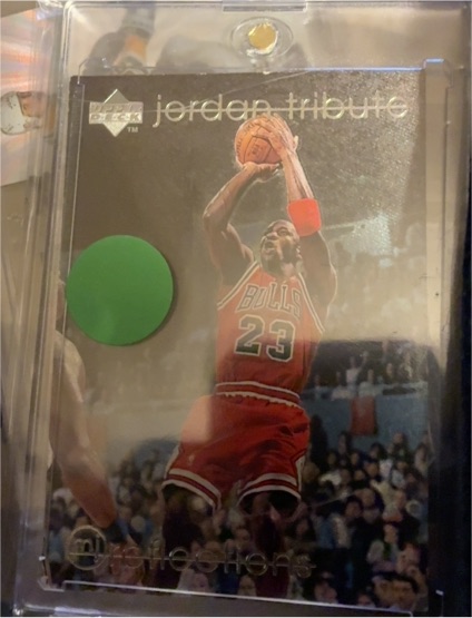 1997-98 Upper Deck Michael Jordan Tribute #MJ65 Michael Jordan — front