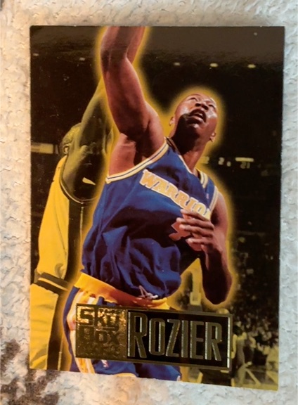 1994-95 SkyBox Premium #232 Clifford Rozier — front