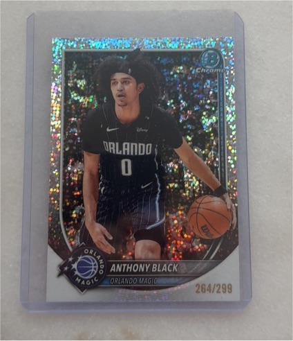 2025 Bowman Chrome #BCV-96 Anthony Black — front