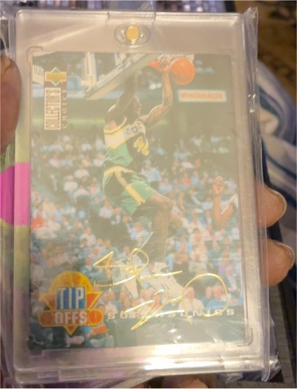 1994-95 Upper Deck Collector's Choice Tip Offs #190 Shawn Kemp — front