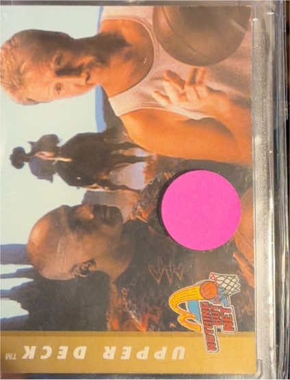 1994 Upper Deck Nothing But Net #1 Michael Jordan / Larry Bird — front