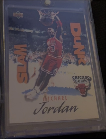 1997-98 Upper Deck Nestle Slam Dunk #SD 22 Michael Jordan — front
