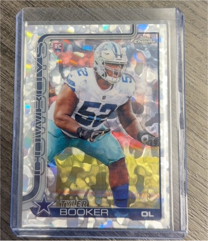 2025 Topps Chrome #381 Tyler Booker — front