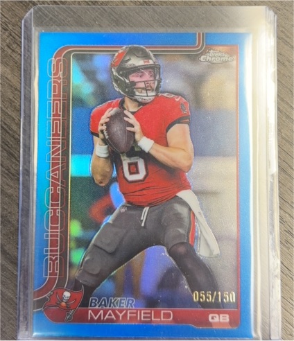 2025 Topps Chrome #281 Baker Mayfield — front