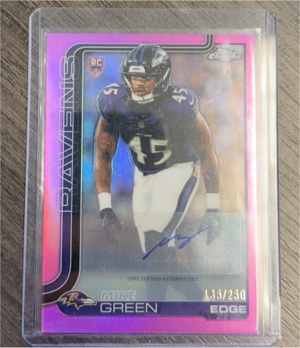 2025 Topps Chrome Edge #376 Mike Green — front
