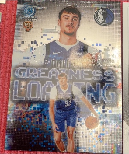 2025-26 Bowman Chrome #GL-1 Cooper Flagg — front
