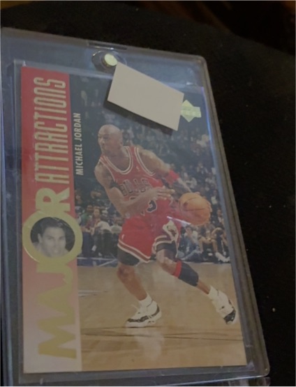 1995 Upper Deck Major Attractions #337 Michael Jordan — front