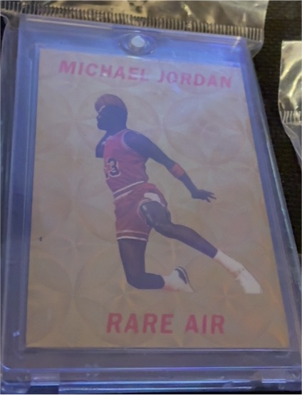 1992-93 Rare Air Michael Jordan Gold Refractor — front