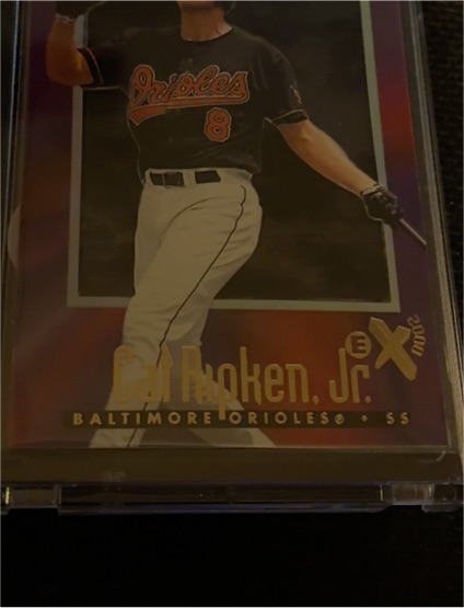 1997 SkyBox E-X2000 #8 Cal Ripken Jr. — front