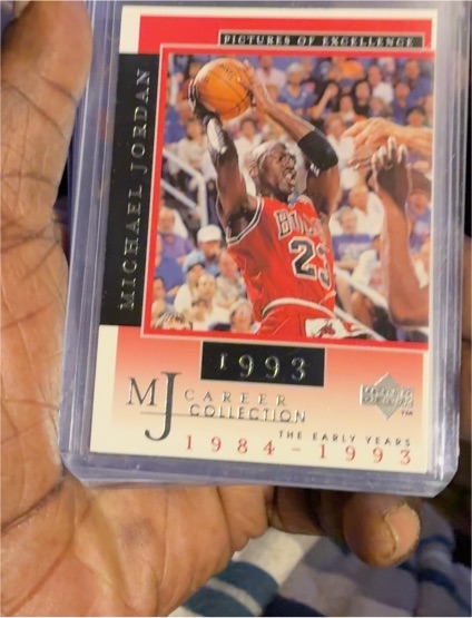 1998 Upper Deck MJ Career Collection #16 Michael Jordan — front