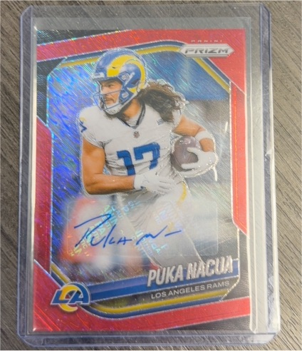 2025 Panini Prizm #205 Puka Nacua — front