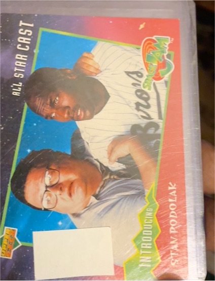 1996 Upper Deck Space Jam All Star Cast #19 Stan Podolak — front