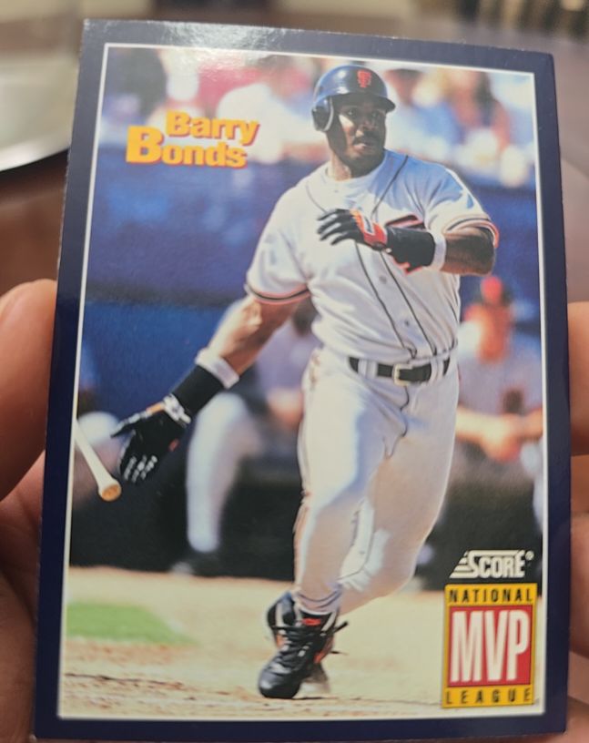 1994 Score #632 Barry Bonds — front