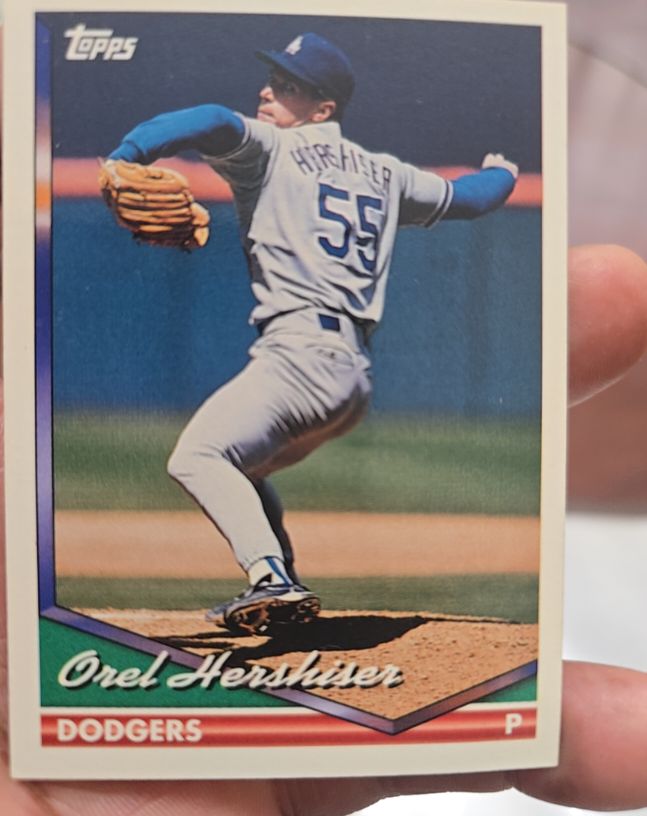 1994 Topps #460 Orel Hershiser — front