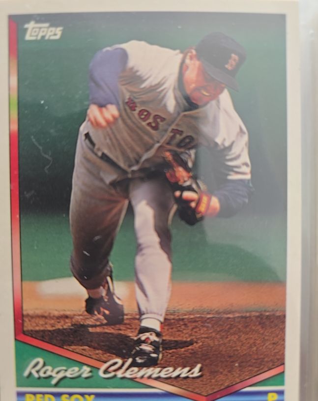 1994 Topps #720 Roger Clemens — front