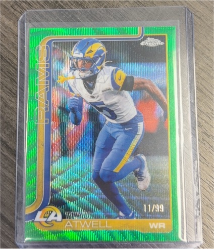 2025 Topps Chrome #167 Tutu Atwell — front