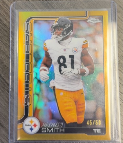 2025 Topps Chrome #257 Jonnu Smith — front