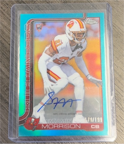 2025 Topps Chrome #RA-BM Benjamin Morrison — front