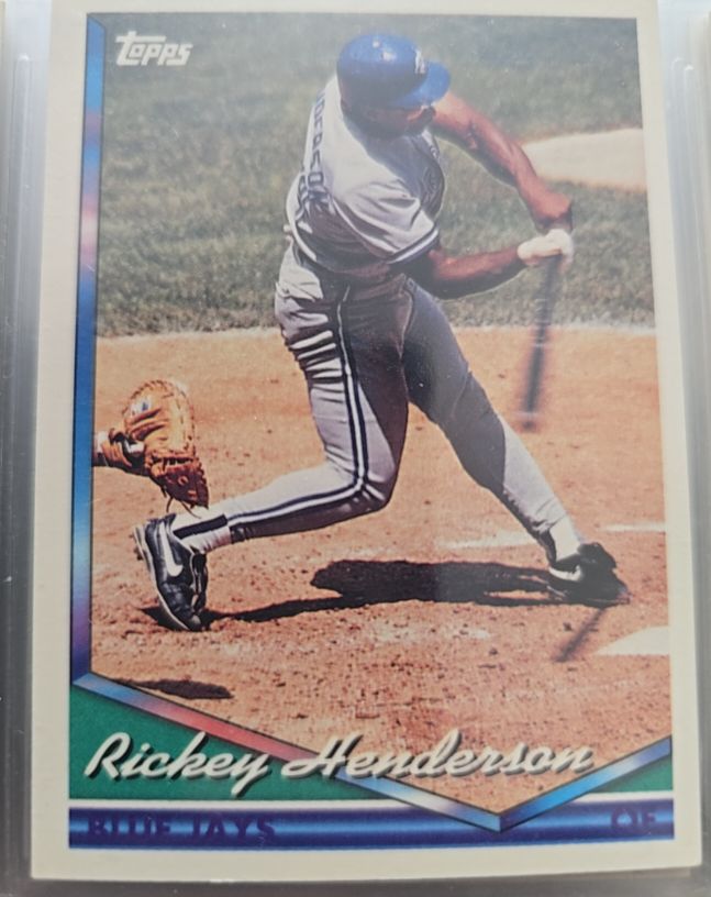 1994 Topps #248 Rickey Henderson — front