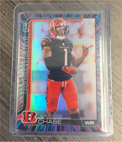 2025 Topps Chrome #58 Ja'Marr Chase — front