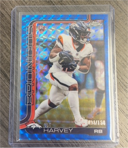 2025 Topps Chrome #330 RJ Harvey — front
