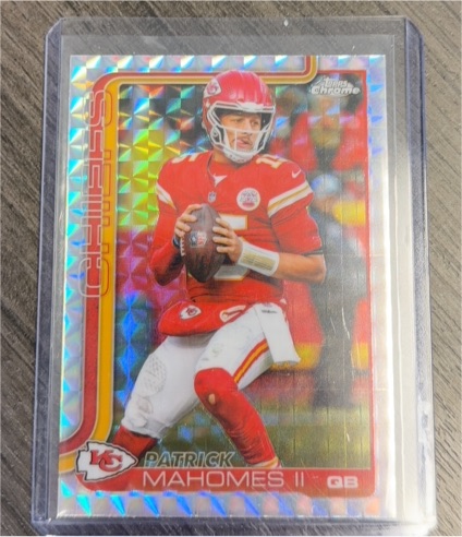 2025 Topps Chrome #148 Patrick Mahomes II — front