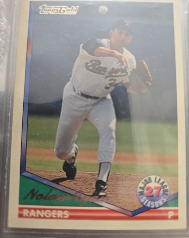 1994 Topps Gold #34 Nolan Ryan — front